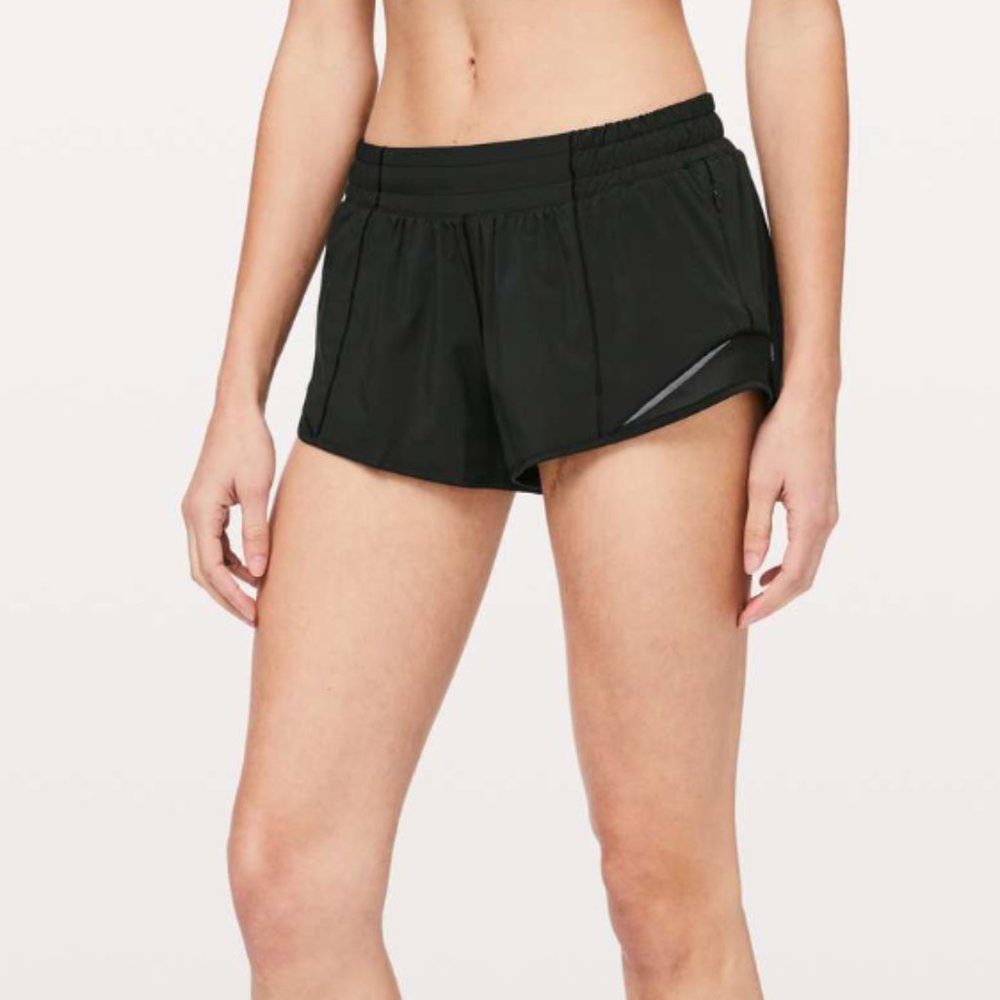 Lululemon hotty hot shorts 2.5" size 8